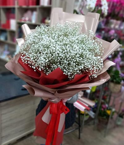 Букет цветов из: Гипсофила в Верхнем Турове