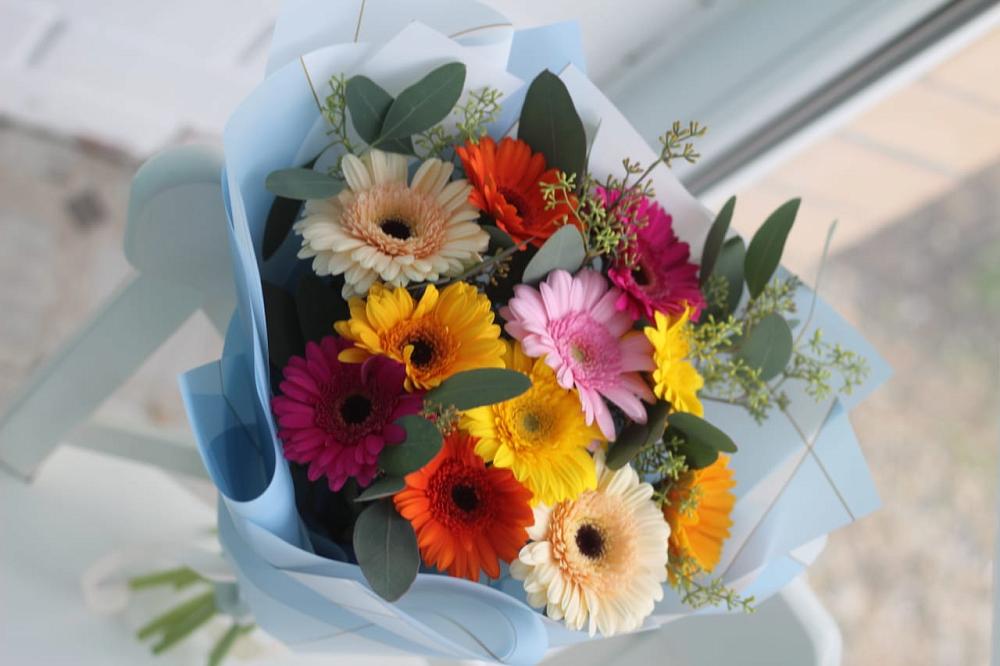 Букет цветов из: Герберы в Верхнем Турове