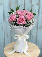 Букет цветов из:  Розы #REPLACE_PRED# Верхнем Турове