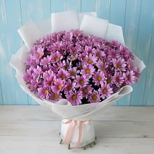 Букет цветов из:  Хризантемы в Верхнем Турове