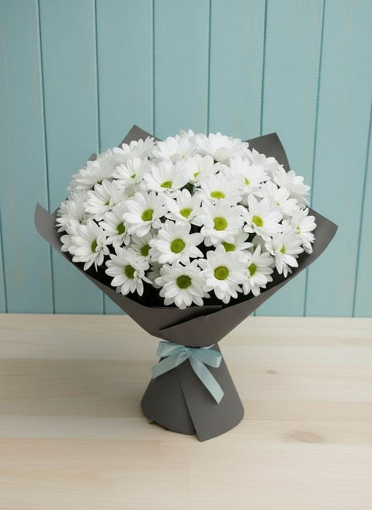 Букет цветов из: Хризантемы в Верхнем Турове