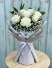 Букет цветов из:  Розы #REPLACE_PRED# Верхнем Турове