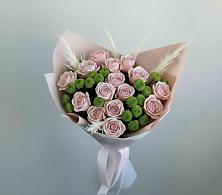 Букет цветов из:  Розы и Хризантемы #REPLACE_PRED# Верхнем Турове