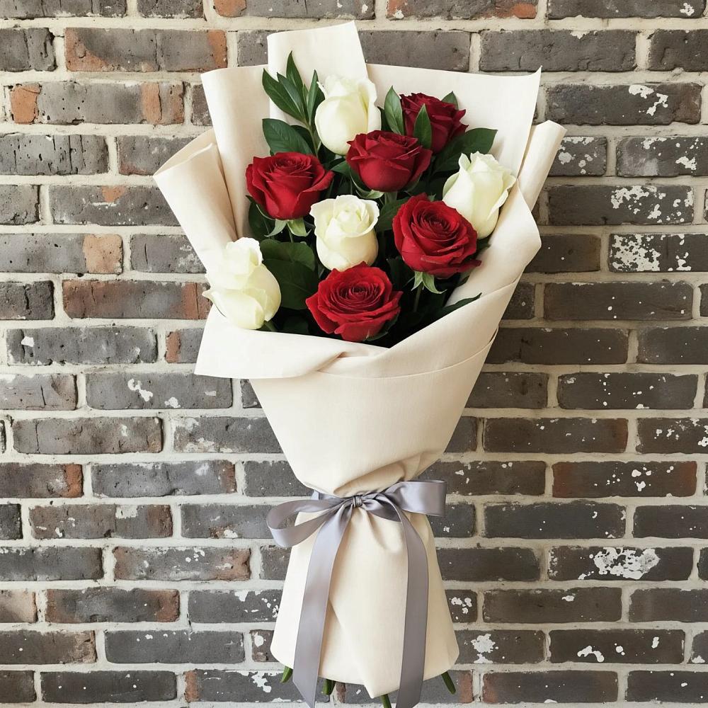 Букет цветов из: Розы в Верхнем Турове