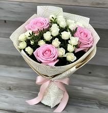 Букет цветов из:  Розы #REPLACE_PRED# Верхнем Турове