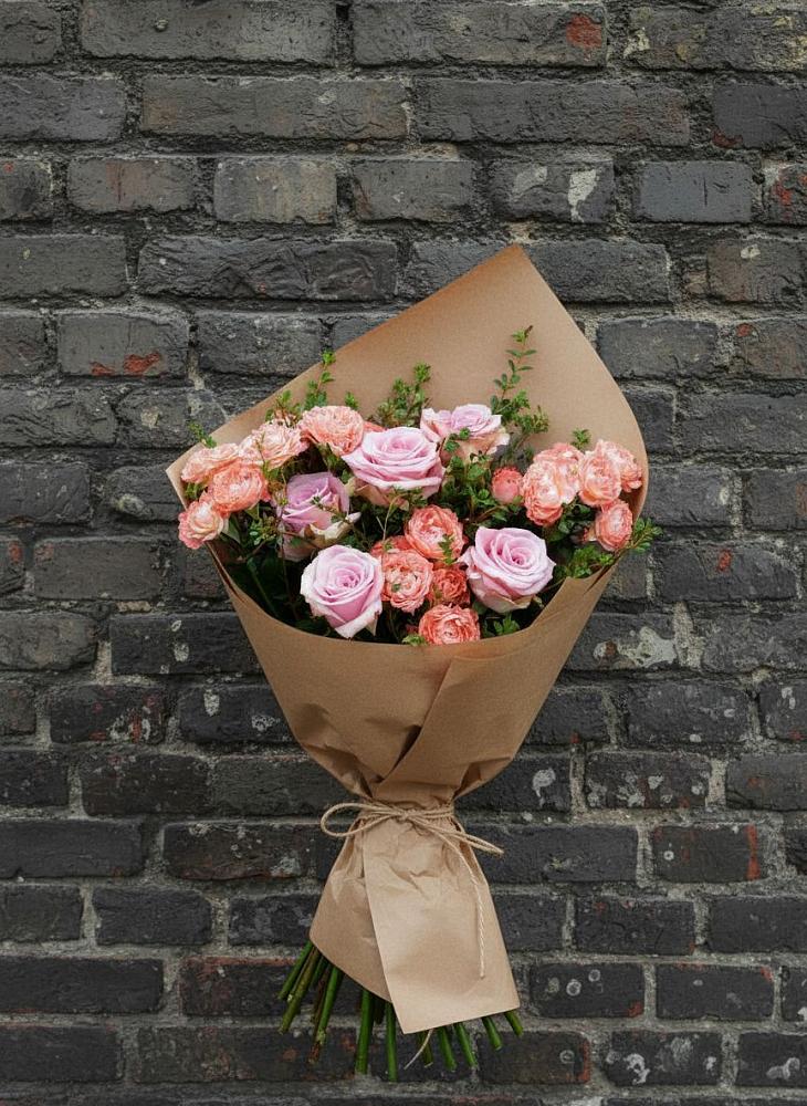 Букет цветов из: Розы в Верхнем Турове