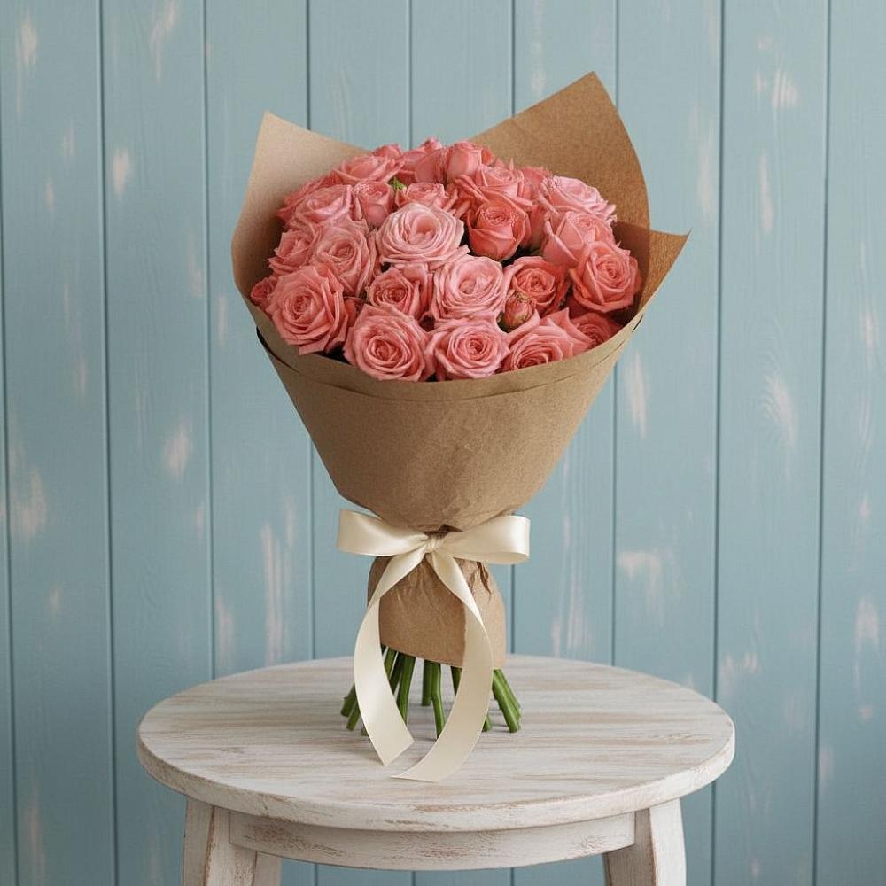 Букет цветов из: Розы в Верхнем Турове