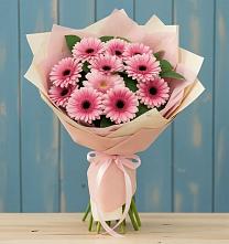 Букет цветов из:  Герберы в Верхнем Турове